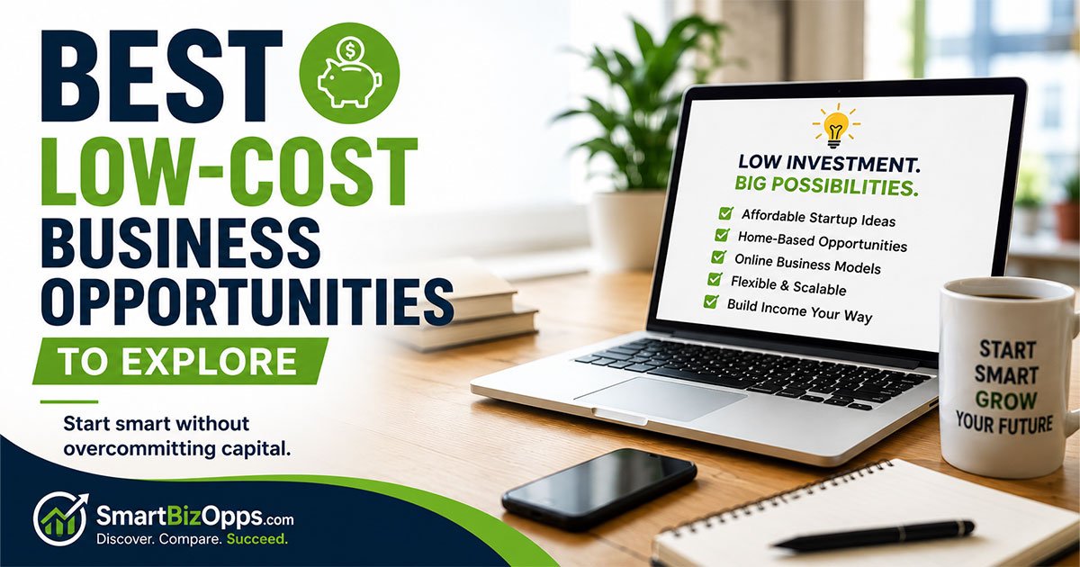 Best low-cost business opportunities to explore for entrepreneurs who want to start smart without overcommitting capital.