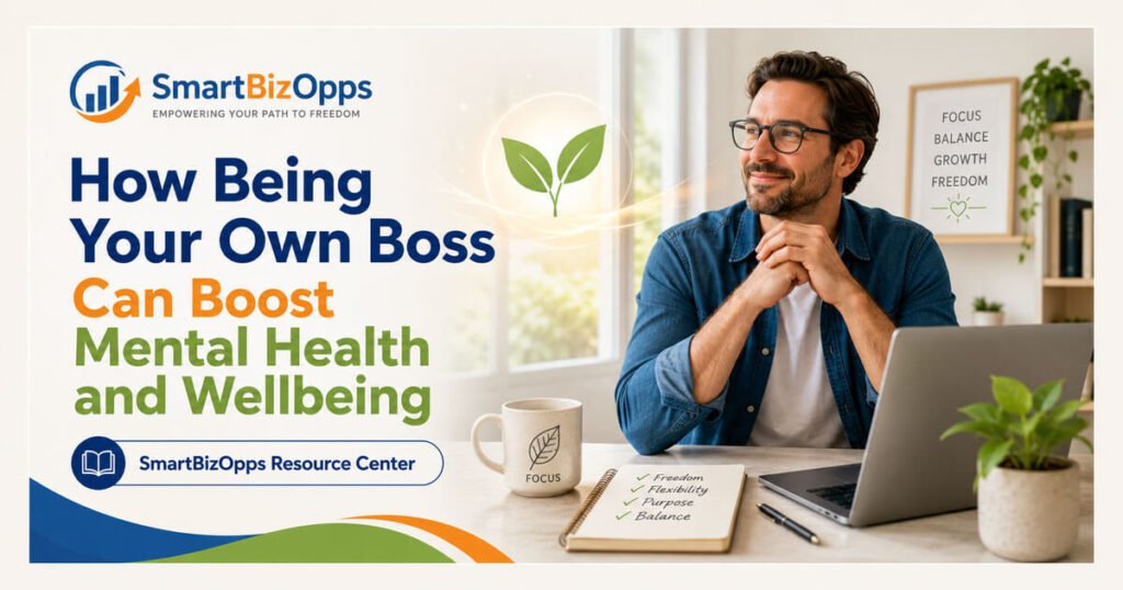 How Being Your Own Boss Can Boost Mental Health and Wellbeing