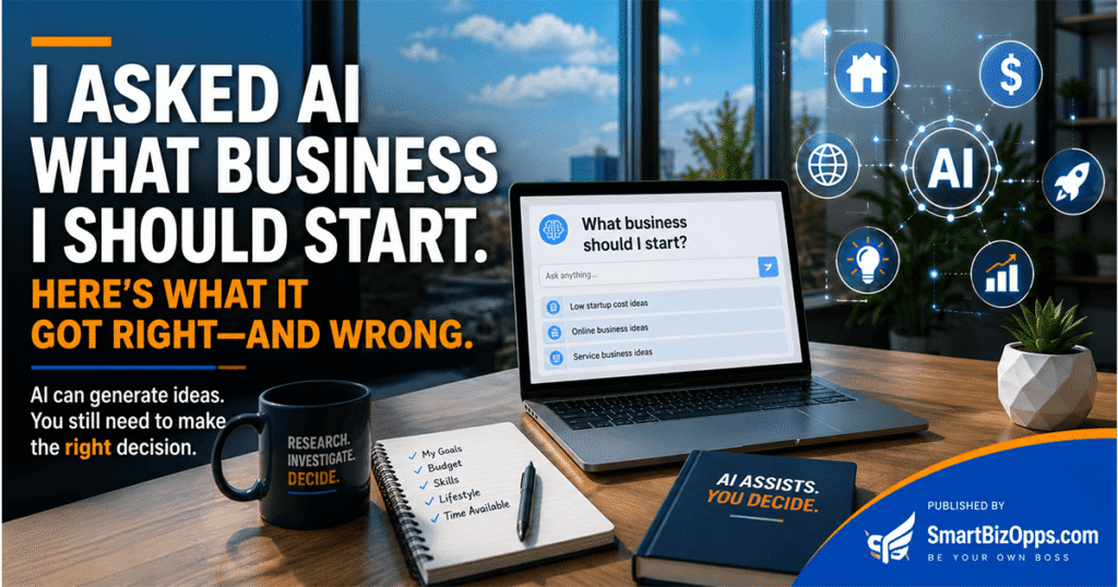 I Asked AI What Business I Should Start. Here’s What It Got Right And Wrong